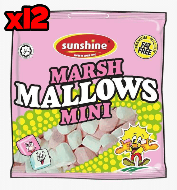 Mini Marshmallows - 1 x 12