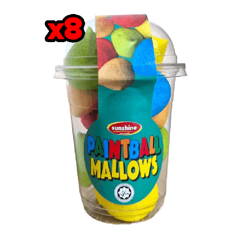Paintball Mallows - 8 x 140g