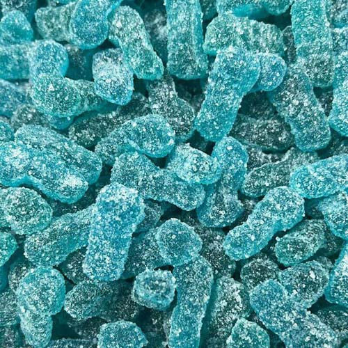Sour Blue Worms - 1kg