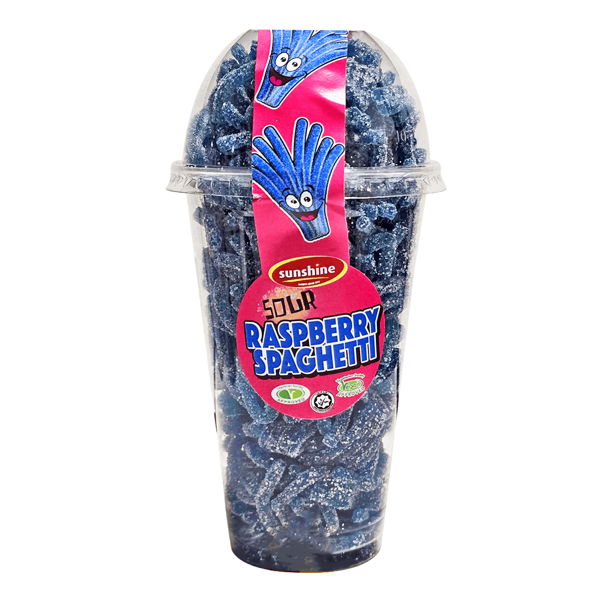 Sour Raspberry Spaghetti | Tangy & Chewy Raspberry Treat