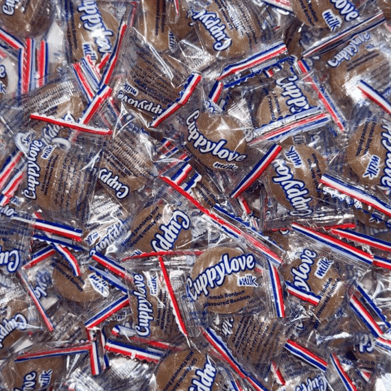  Caramel Bonbons 1kg Bag, Creamy Caramel Delight